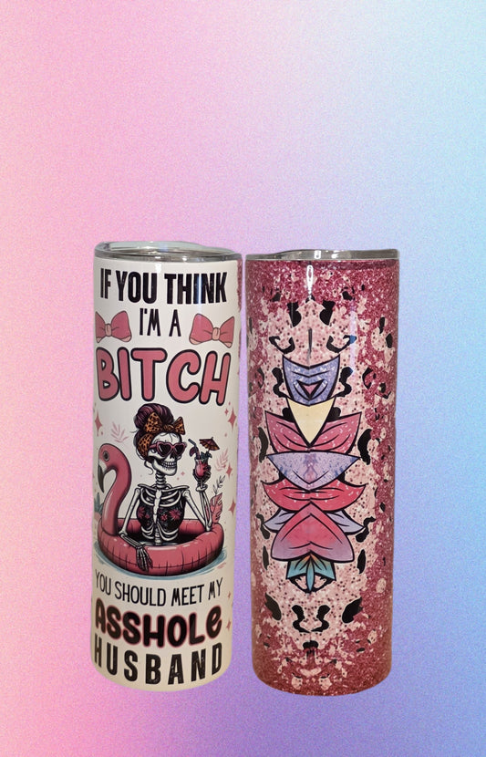 20oz Comical Wife Stainless Tumbler