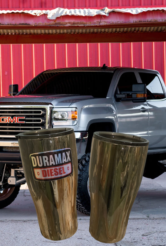 20oz Rolling Coal custom epoxy Stainless Tumbler